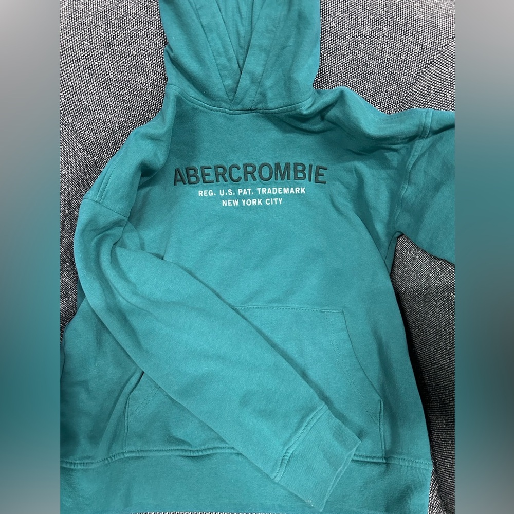 Abercrombie & Fitch Teal Hoodie